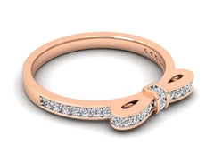 الحد الأدنى أنيق ربطة عنق الماس الدائري