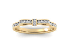 الحد الأدنى أنيق ربطة عنق الماس الدائري