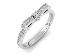 الحد الأدنى أنيق ربطة عنق الماس الدائري