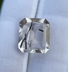 7.3 قيراط من الكوارتز التورماليني الأسود - كوارتز روتيل أسود