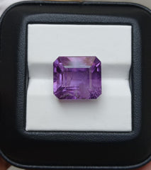 16.85ct Amethyst Fancy Cut - Natural Amethyst Crystal - 15x13x11mm