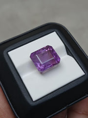 16.85ct Amethyst Fancy Cut - Natural Amethyst Crystal - 15x13x11mm