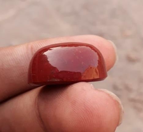 46ct Jasper - Blood Jasper Cabochon - Red Jasper - 26x20mm