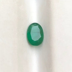 0.85ct Emerald for sale - Budh Ratna - Zamurd - Pachu Stone, Markat Mani Stone - 8x6mm
