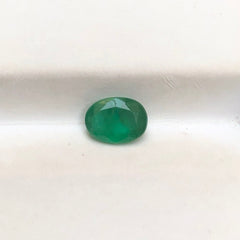 0.85ct Emerald for sale - Budh Ratna - Zamurd - Pachu Stone, Markat Mani Stone - 8x6mm