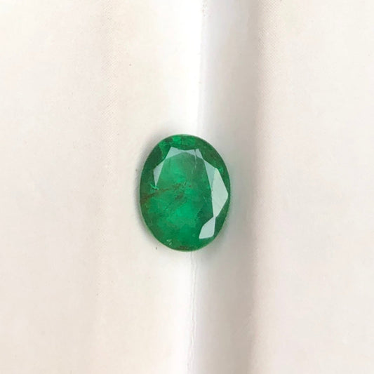 1.15ct Emerald for sale - Budh Ratna - Zamurd - Pachu Stone, Markat Mani Stone - 9x7mm