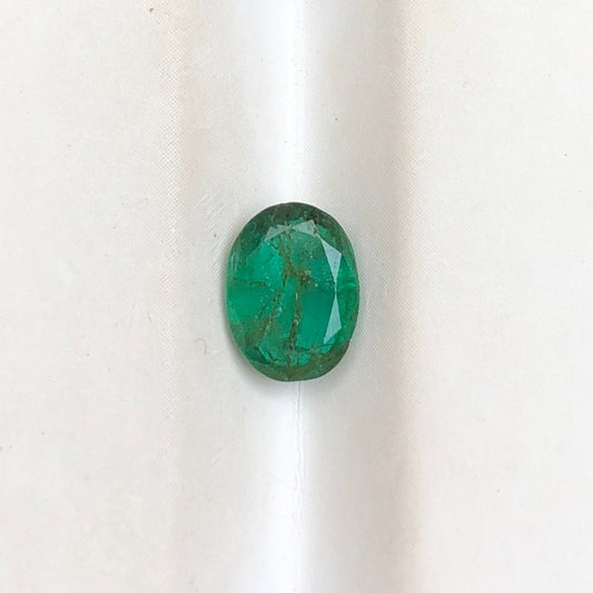 1.20ct Emerald for sale - Budh Ratna - Zamurd - Pachu Stone, Markat Mani Stone - 9x7mm