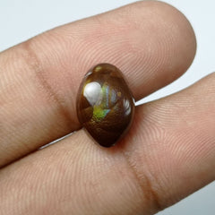 6.4ct Natural Mexican Fire Agate - Agata De Feugo - Dimensions 14x9x5.5mm