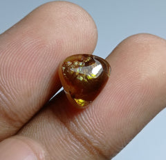 عقيق ناري طبيعي فريد 5.1 قيراط - ظل أكثر ندرة في أجاتا دي فويغو، الأبعاد 10.5x10x5.5 ملم