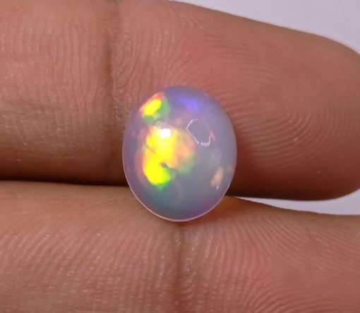 3ct AAA Quality Opal for Sale - White Fire Opal - Welo Opal - Water Opal - October Birthstone - 12x10mm 3ct AAA Quality Opal for Sale - White Fire Opal - Welo Opal - Water Opal - October Birthstone - 12x10mm