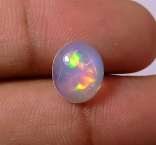 3ct AAA Quality Opal for Sale - White Fire Opal - Welo Opal - Water Opal - October Birthstone - 12x10mm 3ct AAA Quality Opal for Sale - White Fire Opal - Welo Opal - Water Opal - October Birthstone - 12x10mm
