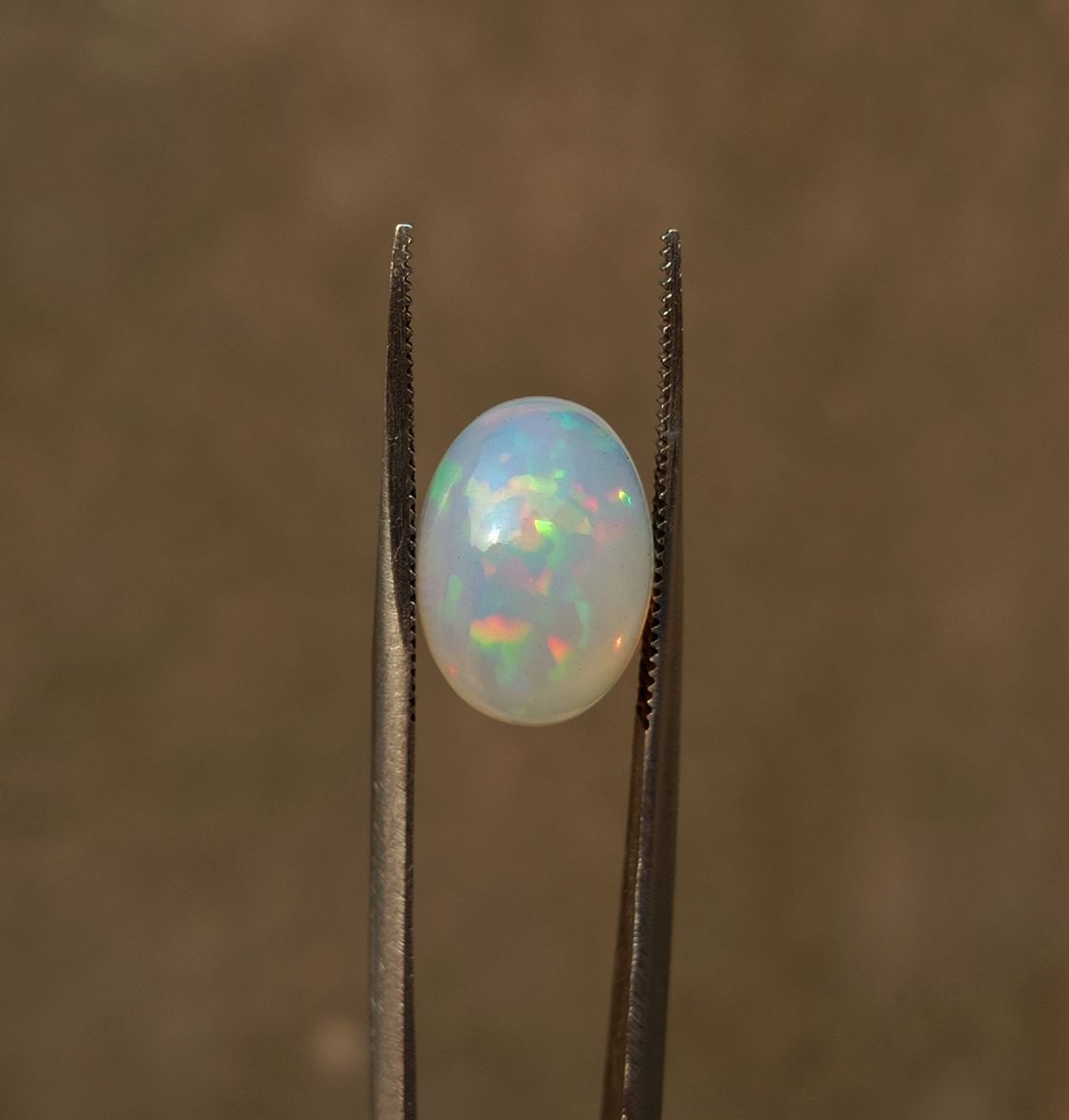 Opal for Sale - White Fire Opal - Welo Opal - October Birthstone - 14x10mm Opal for Sale - White Fire Opal - Welo Opal - October Birthstone - 14x10mm