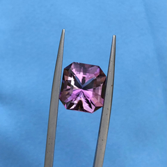 7ct Amethyst Fancy Cut from Brazil - February Birthstone - 12.3x11x8.9mm