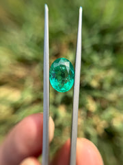 زمرد طبيعي 5.97 قيراط - بود راتنا - زامورد - حجر باتشو، حجر ماركات ماني - 13x9.6x6.8 ملم