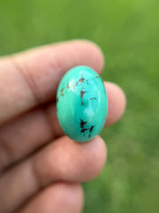 34.2ct Natural Green Turquoise - Feroza Stone