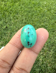 34.2ct Natural Green Turquoise - Feroza Stone
