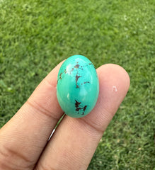 34.2ct Natural Green Turquoise - Feroza Stone