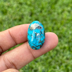 34ct Natural Turquoise - Feroza Stone