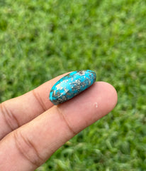 34ct Natural Turquoise - Feroza Stone