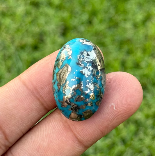 55ct Natural Turquoise - Feroza Stone