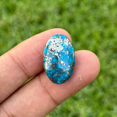22ct Natural Turquoise - Feroza Stone