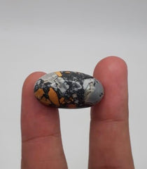 32.6ct Jasper - Maligano Jasper Cabochon - Jasper Maligano- 27x14mm