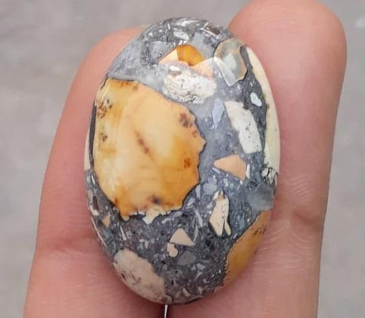 37.5ct Jasper - Maligano Jasper Cabochon - Jasper Maligano- 29.5x20.5mm