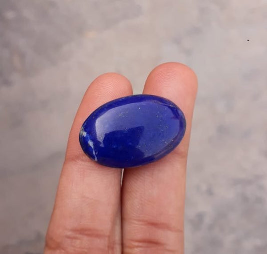 28ct Lapis Lazuli - Lajward - Premium Quality Lapis Lazuli Cabochon - 25x17mm