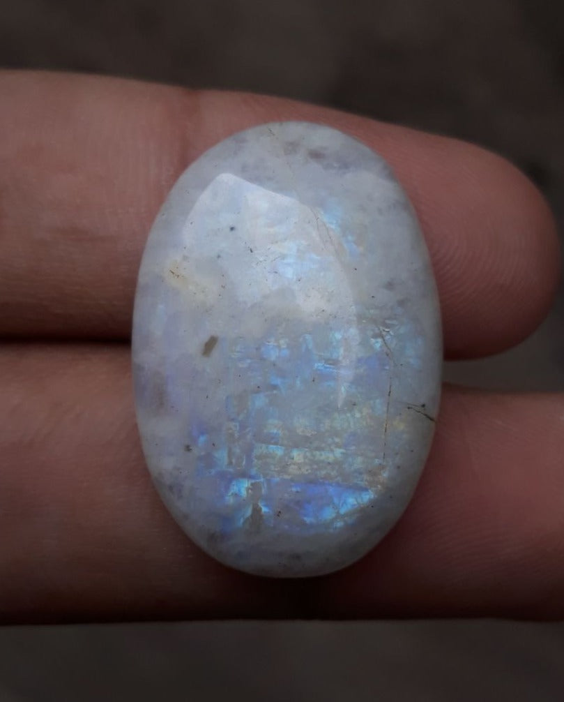 40ct MoonStone for Sale - Adularia MoonStone - Rainbow Moonstone - June Birthstone -30x30x7mm 40ct MoonStone for Sale - Adularia MoonStone - Rainbow Moonstone - June Birthstone -30x30x7mm
