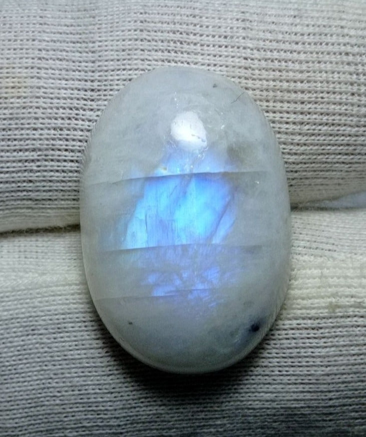 حجر القمر 22 قيراط للبيع - Adularia MoonStone - حجر القمر قوس قزح - حجر بخت شهر يونيو -24x16x7mm حجر القمر 22 قيراط للبيع - Adularia MoonStone - حجر القمر قوس قزح - حجر بخت شهر يونيو -24x16x7mm