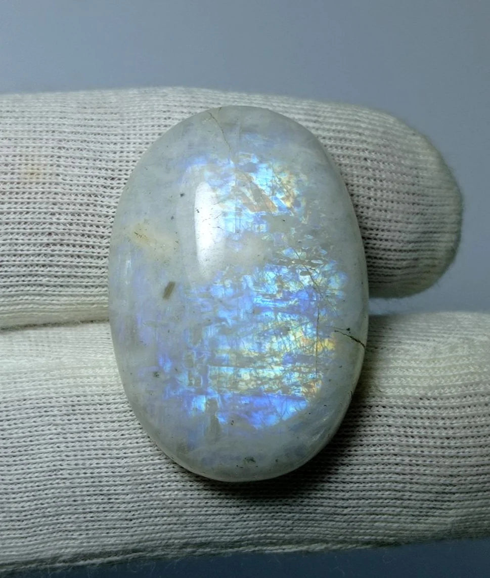 40ct MoonStone for Sale - Adularia MoonStone - Rainbow Moonstone - June Birthstone -30x30x7mm 40ct MoonStone for Sale - Adularia MoonStone - Rainbow Moonstone - June Birthstone -30x30x7mm