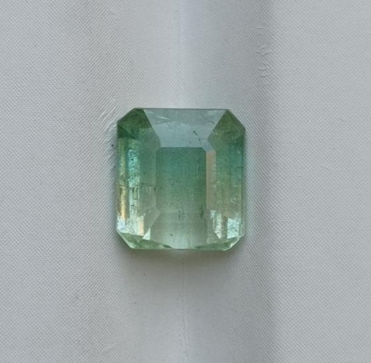 2.1ct Natural Bi-Color Tourmaline Gemstone - October Birthstone