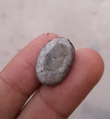 16.3ct Morenci Turquoise - Natural Certified Turquoise with Pyrite - Blue Matrix Turquoise - Shajri Feroza - 20x14mm