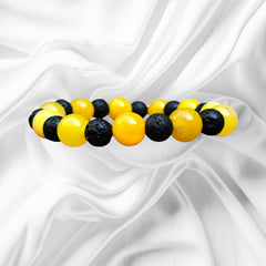 A+ سوار من حجر الرودوكروزيت الأرجنتيني الطبيعي، مقاسات 7-13.5 ملم