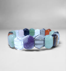 A+ سوار من حجر الرودوكروزيت الأرجنتيني الطبيعي، مقاسات 7-13.5 ملم