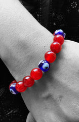 A+ سوار من حجر الرودوكروزيت الأرجنتيني الطبيعي، مقاسات 7-13.5 ملم