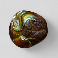 نحت العقيق الناري ذو الملمس الملون بألوان قوس قزح - Agate De Feugo