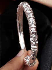 سوار من الفضة الإسترلينية مصنوع يدويًا