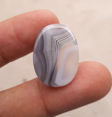 Crazy Lace Agate with Rare Pattern  -  Sulaimani Aqeeq - 23x18mm