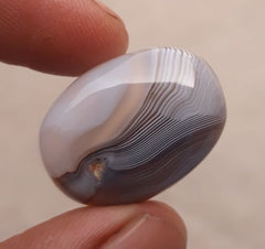 Crazy Lace Agate with Rare Pattern  -  Sulaimani Aqeeq - 23x18mm