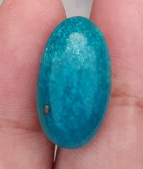 Natural Teal Green Turquoise - Green Turquoise - 12ct- 20x11mm