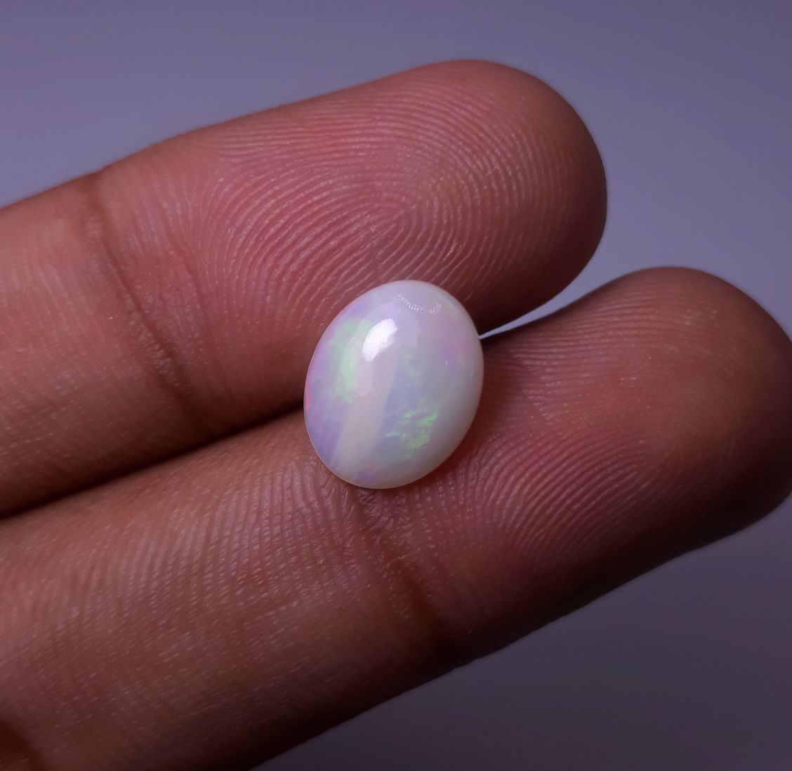 2ct Opal for Sale - White Fire Opal - Welo Opal - October Birthstone - 12x9mm 2ct Opal for Sale - White Fire Opal - Welo Opal - October Birthstone - 12x9mm