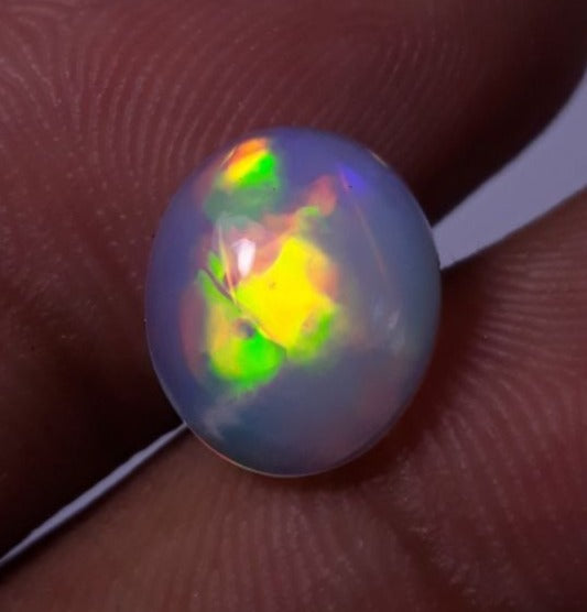 3ct AAA Quality Opal for Sale - White Fire Opal - Welo Opal - Water Opal - October Birthstone - 12x10mm 3ct AAA Quality Opal for Sale - White Fire Opal - Welo Opal - Water Opal - October Birthstone - 12x10mm