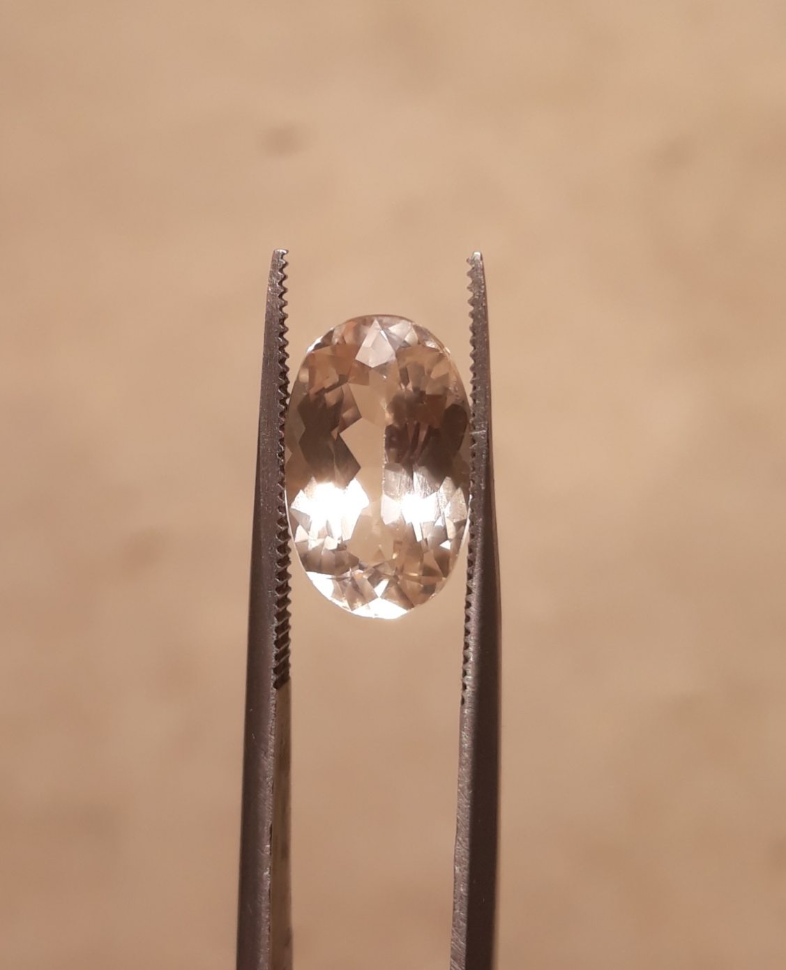 7ct Topaz - Whie Topaz Faceted Gemstone - Novemeber Birthstone - White Pukhraj - 14.5x9.1mm 7ct Topaz - Whie Topaz Faceted Gemstone - Novemeber Birthstone - White Pukhraj - 14.5x9.1mm