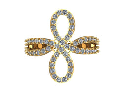 خاتم إنفينيتي الماسي من Strength N Love