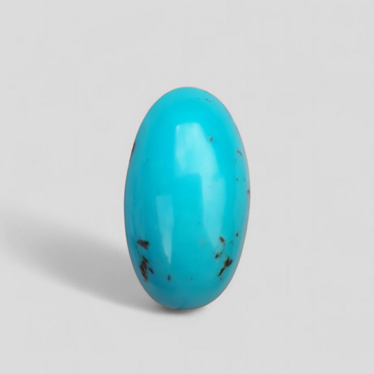 Natural Certified Turquoise - Blue Turquoise - 29.1ct- 26x15mm