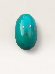 Natural Turquoise Green Matrix with Pyrite, Shajri Feroza, Oval Shape, Real Firoza Stone, Dimensions-22x14mm