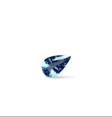 0.70ct Natural Pastel Blue Pear Sapphire - September Birthstone