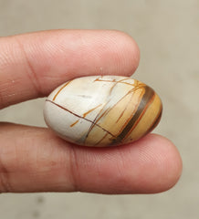 Jasper - Scenic Jasper Cabochon - 27x16mm