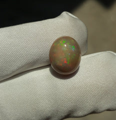 Opal for Sale - White Fire Opal - Welo Opal - October Birthstone - 14x12mm 5.4ct
